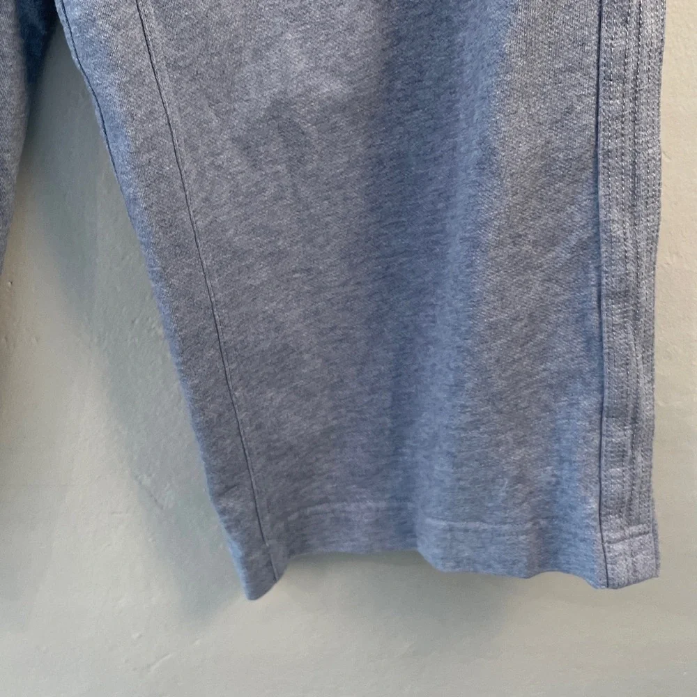 Athleta Farralon Heathered Wide leg Gaucho Culotte Drawstring Pants size 8